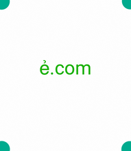 Load image into Gallery viewer, ẻ, ẻ.com, Short domain names, Find short domains easily, Available Single-Letter domains, Short domain name generator, Thousands of short domains now available, How to find short names? Is there a single-letter domain name? Single letter domains, 2 letter domains, 3 letter domains, 4 letter domains, 5 letter domains
