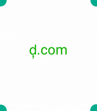 Load image into Gallery viewer, ḑ, ḑ.com, The shortest domain name ever! Short Domains in Seconds, Get the Perfect Short Names, Explore the #1 brandable domain name market. Find the perfect short business name. Need a perfect short company name? Find and hold & redirect & lease a high-quality short domain name, How to Get a Rare Short Domain Name? 31