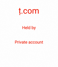 Load image into Gallery viewer, ṭ, ṭ.com