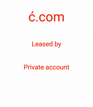 Load image into Gallery viewer, ć, ć.com