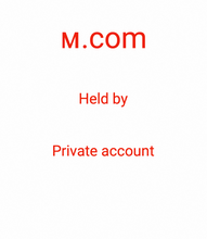 Load image into Gallery viewer, ᴍ, ᴍ.com