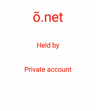 Cargar imagen en el visor de la galería, õ, õ.net