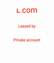 Load image into Gallery viewer, ʟ, ʟ.com