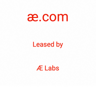 Load image into Gallery viewer, æ, æ.com