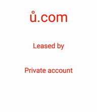Load image into Gallery viewer, ů, ů.com