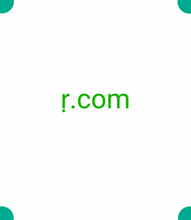 Load image into Gallery viewer, ṛ, ṛ.com, Short Domain Names, What is the shortest domain name? How to find short domain names? Low Cost Short Domains at 2-5.org, Find a short domain name, fast, short domain name search, Short URLs, 1-single-letter domain names, What is a short domain? Is it better to have a shorter domain? Unicodes, Unicode Domains
